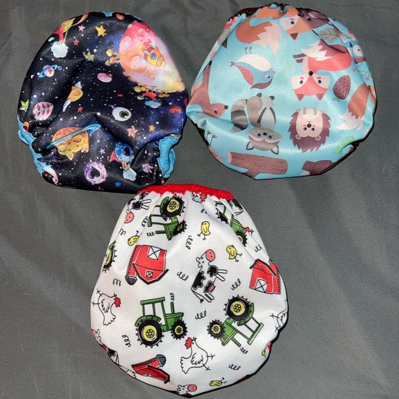 Cloth Diaper Covers Bundle Lot - Picture 1 of 2